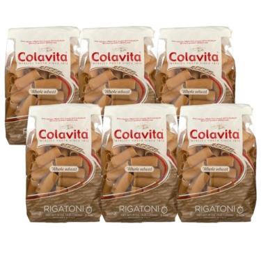 Imagem de Kit c/ 6un Macarrão Rigatoni Integral COLAVITA 500g