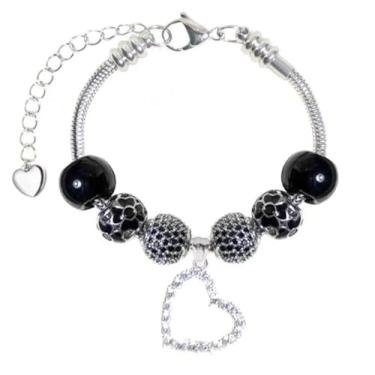 Imagem de Pulseira com pingente Pandora para o mês todo, melhores presentes de aniversário para mulheres e meninas, joias DIY, 10 inch, Cristal, Zircônia cúbica