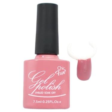 Imagem de Esmalte Em Gel Chic & Fun 7,5ml Led/uv Unhas Manicure Nail C/Registro (009, x 1un)