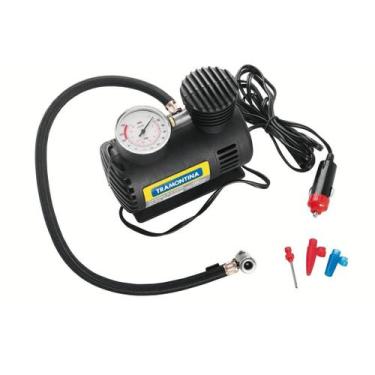 Imagem de Compressor De Ar Portatil 12V 50W 300Psi 8L Tramontina - 42330001