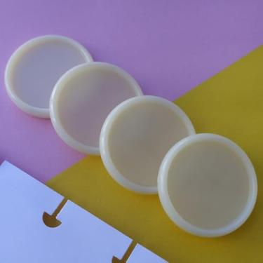 Imagem de Kit 12 Discos G 32mm de Caderno Infinito Sistema Inteligente Amor Infinito Cadernos - Liso (Leite Condensado)