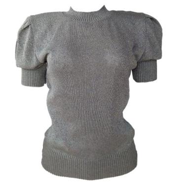 Imagem de Blusa Tricot Feminina Anisia Manga Bufante - Bela Sol