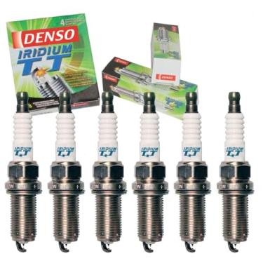 Imagem de 6 velas de ignição DENSO Iridium TT compatíveis com Toyota 4Runner 4.0L V6 2003-2013