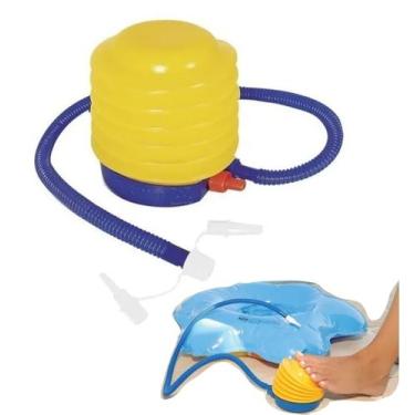 Imagem de Bomba Inflador Encher Boia Bola Inflavel Piscina Praia - Funs