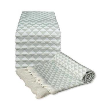 Imagem de Manta Xale de Sofá Páscoa Color Decorativa - MILLENIA DECOR, TRIANGULO