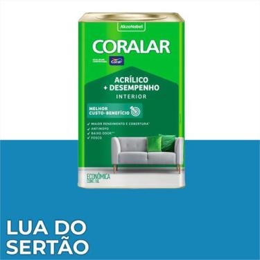 Imagem de Tinta Látex Coralar Anti Mofo Parede 18 Litros, Lua do Sertão