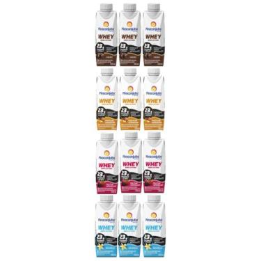 Imagem de Kit 12 Bebida Proteica Piracanjuba Whey 4 Sabores 250ml