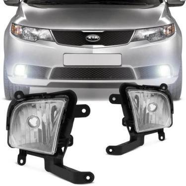 Imagem de Farol de Milha Kia Cerato 2009 2010 2011 2012 Auxiliar Neblina - Prime