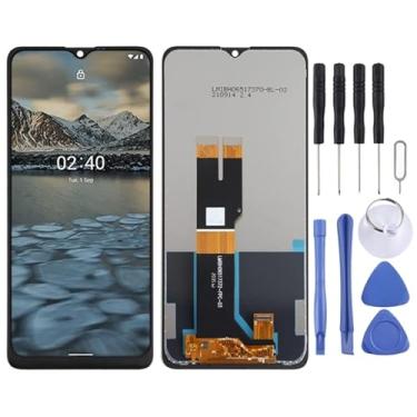 Imagem de Substituição da tela móvel Tela LCD e Digitalizer Montagem Full para Nokia 2.4 TA-1277 TA-1275 TA-1274 TA-1270 (preto) Ecrã LCD