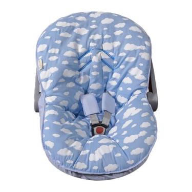 Imagem de Capa de Bebê Conforto 100% Algodão Nuvem Kids Menino - LuckBaby