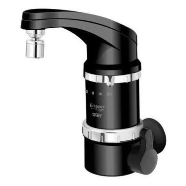 Imagem de Torneira Elétrica Fame 3995 Elegance 5400w 220v Parede Preta
