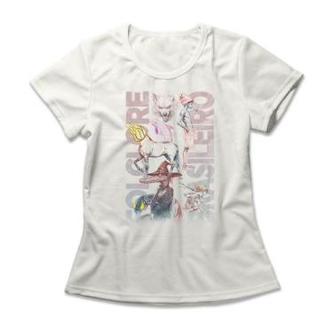 Imagem de Camiseta Feminina Folclore Brasileiro - Studio Geek, 2G, Off white