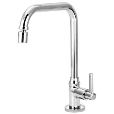 Imagem de Torneira cozinha c51 mesa arejador bica móvel metal - Furkin