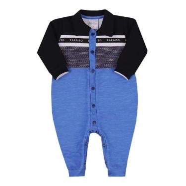 Imagem de Macacão Térmico Duplo Bebê Menino Soft Inverno Paraiso 14504-Masculino
