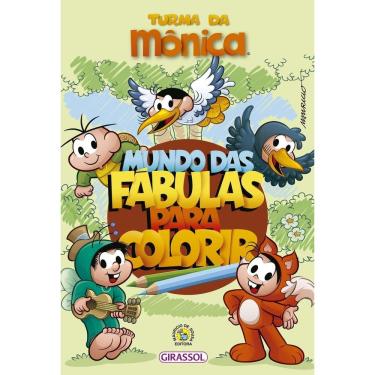 Imagem de Turma da Mônica - Mundo das Fábulas Para Colorir