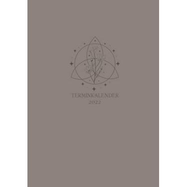 Imagem de Terminkalender 2022: Tagesplaner mit Zeiteinteilung 5-23 Uhr | 1 Seite pro Tag | A5 Terminplaner mit Zeit | Minimalistischer Wochentimer | Soft-Cover Grau