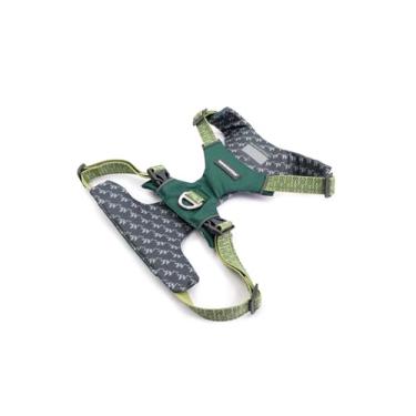 Imagem de Winchester Peitoral para cães com costura reflexiva, sem puxão, ajustável, acolchoado e macio, extra grande