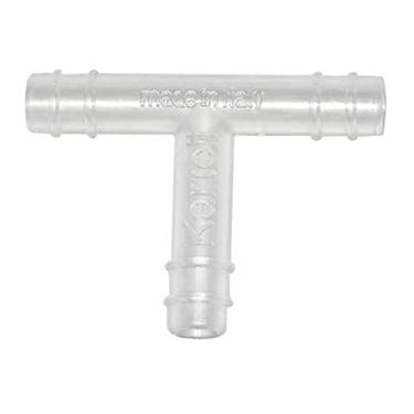 Imagem de Dynalon Kartell 227965 Conector de tubulação em forma de T de polipropileno para tubo de 16 mm ID (caixa com 100)