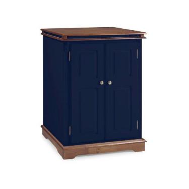 Imagem de Balcão Adega 2 Portas 1 Gaveta 2053 Manchester Linz Móveis, Azul Petró