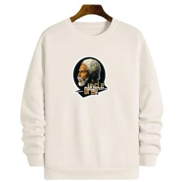 Imagem de Blusa Moletom Gola Basquete Uncle Drew Kyrie Basketball - Loja White M
