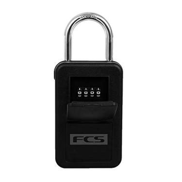 Imagem de FCS KeyLock – Preto | Projetado para segurança, durabilidade e fácil acesso, ideal para trancar chaves na praia, viagens de surf e aventuras ao ar livre