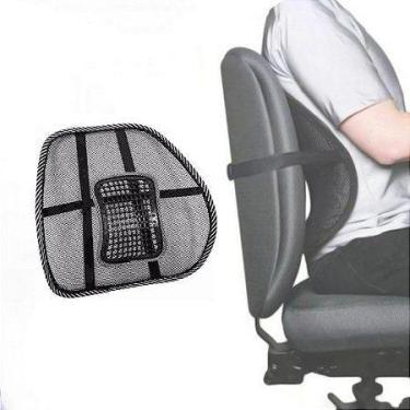 Imagem de Apoio Suporte Lombar Encosto Postura Ergonômico Para Cadeira - Teruma