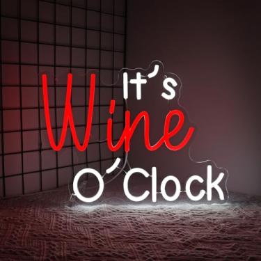 Imagem de Whfobfe Sinal de néon com luzes de néon LED para decoração de parede LED alimentado por USB para decoração de quarto