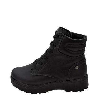 Imagem de Bota Infantil Pink Cats Coturno REF: V-5291, 30, Preto