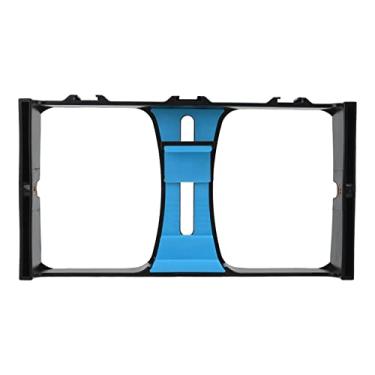 Imagem de Gaiola de câmera de vídeo para smartphone ABS estabilizador portátil para transmissão ao vivo e vlog (azul)