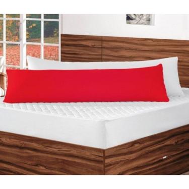 Imagem de Fronha Chuchão Com Zíper 01 Peça Vermelho Bordados Ricardo