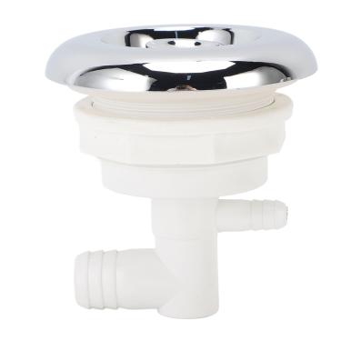 Imagem de Jato de Hidromassagem de Hidromassagem de Aço Inoxidável, Bico de Massagem de 9 Buracos Com Grande Calibre para Banheiras Piscinas de Hidroterapia de Spas de Banheiros