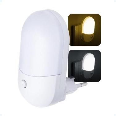 Imagem de Luminária Abajur Quarto Bebê De Tomada Luminária Led Suave - Hxt