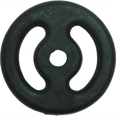 Imagem de Poli Sports Anilha Pintada 05kg Preta