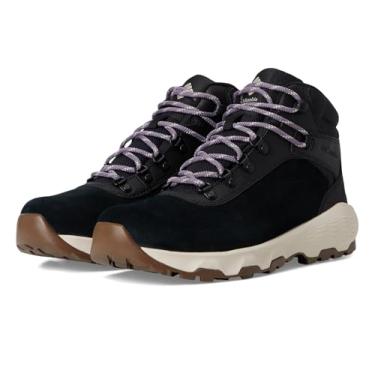 Imagem de Columbia Tênis de caminhada feminino Newton Wander, Preto/Granito Roxo, 7.5 Wide
