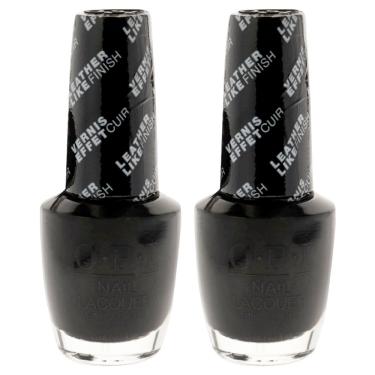 Imagem de Verniz para unhas OPI NL G55 Leather Grease is the Word (pacote com 2)