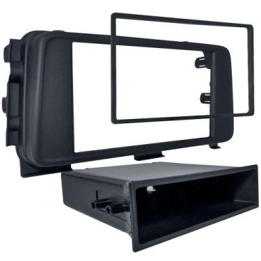 Imagem de Moldura 2 Din 1 Din 7 polegadas Nissan Kicks 2016 2017 2018 2019 2020 