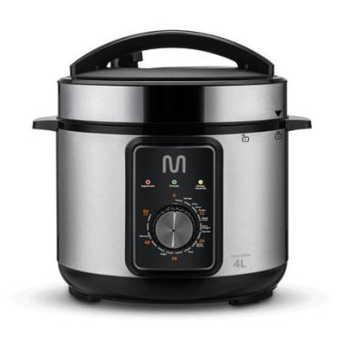 Imagem de Panela de Pressão Eletrica 4 Litros 800w Multi 127v - GO081 GO081