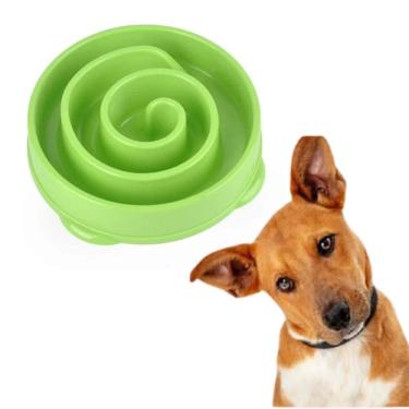 Imagem de Comedouro Lento Para Cão Gato 20cm Ração Dieta Interativo