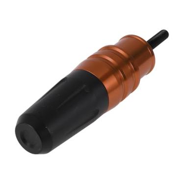 Imagem de Motoforti Moldura deslizante de motocicleta M16 de 16 mm, liga de alumínio, proteção de carenagem de roda, protetor de colisão 27 mm, 150 mm, porca de parafuso, laranja, 1 conjunto