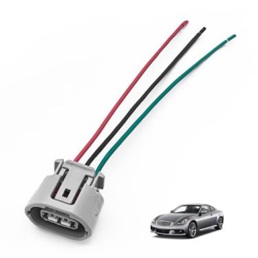 Imagem de SYudwen Chicote regulador alternador de 3 fios compatível com Suzuki Equator Saab 9-2X A8 Quattro RS7 S6 S7 S8 Infiniti G25 G35, Altima 350Z 370Z etc, substitui OE #A002TG0391, 23700-AA380 etc