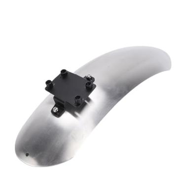 Imagem de Luocute Protetor de Guarda de Lama Dianteira Motocicleta, Substituição de Proteção contra Tampa de Alumínio Liga de Alumínio para CL250 CL300 CL500 SCL500, Aumente a Aparência Com (Prata)