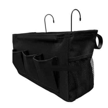 Imagem de Ｂｅｓｇａ Armazenamento de Cabeceira, Suporte para Pendurar, Organizador de Armazenamento de Cama Suspenso para Beliches, Preto, Tamanho real