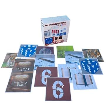 Imagem de Jogo da Memória Educativo com Escrita Braille Plastificado 10 pares