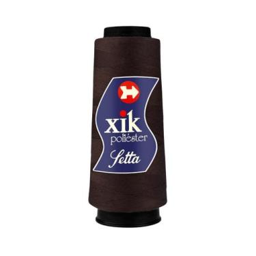 Imagem de Linha para costura setta xik 120 poliéster 2000 jardas - cor 0162 à 04