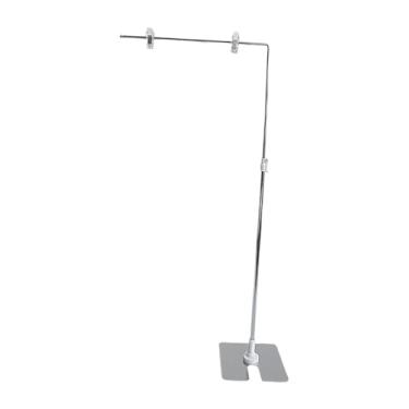 Imagem de Esquirla Suporte para pôster, suporte de metal para mesa, resistente para sinalização, altura ajustável para balcão de loja, restaurante, escritório, 30 a 50 Cm de Altura