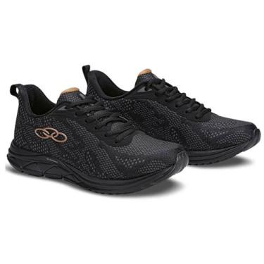 Imagem de Tênis Olympikus Citrus 2 Feminino - Preto e Bronze, 37