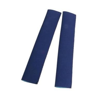 Imagem de KiBcsLic Punhos de remo para caiaque, acessórios de caiaque, capa resistente, proteção, antiderrapante, protetor de cabo de remo para caiaque de barco, Azul