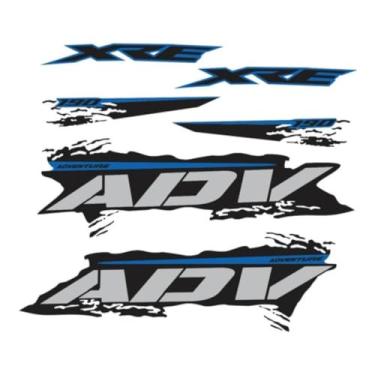 Imagem de Adesivo Protetor Lateral Compatível Com Xre 190 Adventure