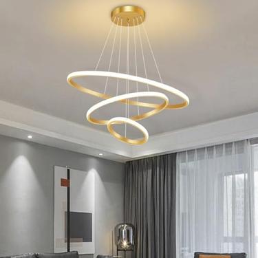 Imagem de Luminaria de Teto Led, 3 Cores Plafon Luz de Led Sobrepor, Lustre Para Sala Branco Quente e Frio Banheiro Quarto Escritório 127-220V (Americano)