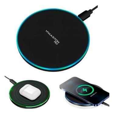 Imagem de Carregador Wireless Indução Fast Charge Seguro E Confiável - Mdm